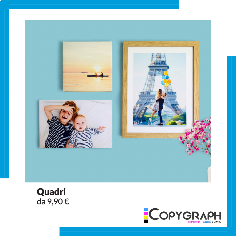 Quadri a partire da 9.90€